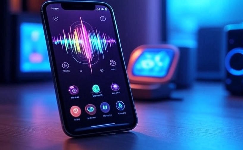 smartphone screen displaying a prank app interface